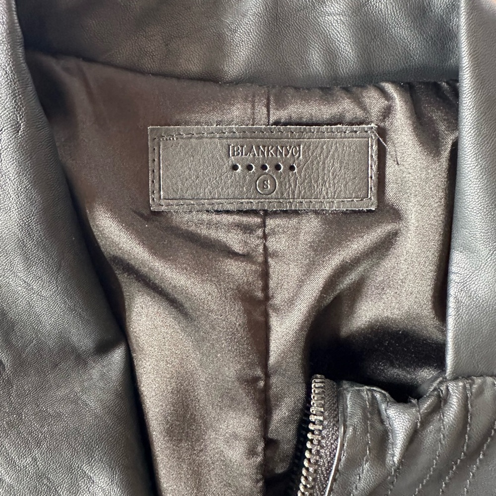 Blank NYC leather jacket